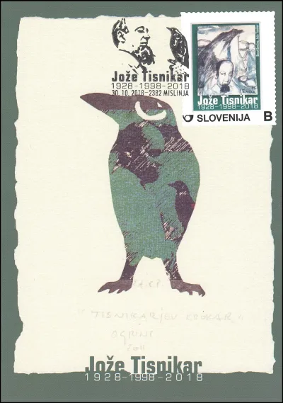 JOŽE TISNIKAR 1928 - 1998 - 2018